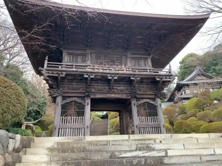 等覚院の山門・神門