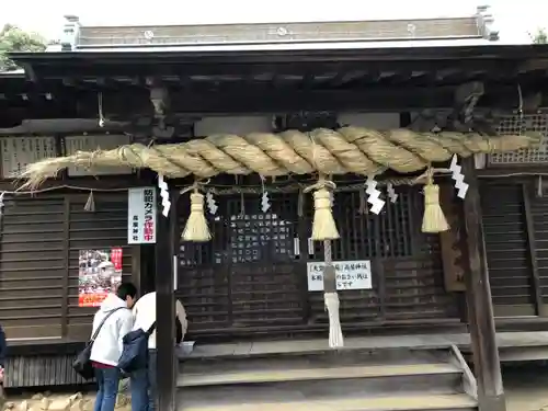 高屋神社の本殿・本堂
