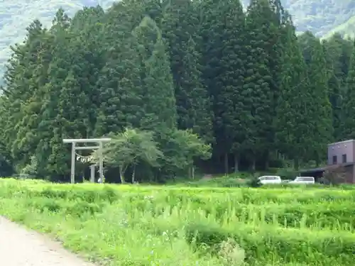 高倉神社の景色