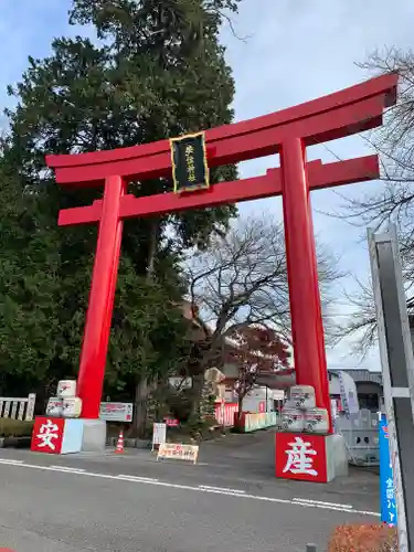 安住神社の鳥居