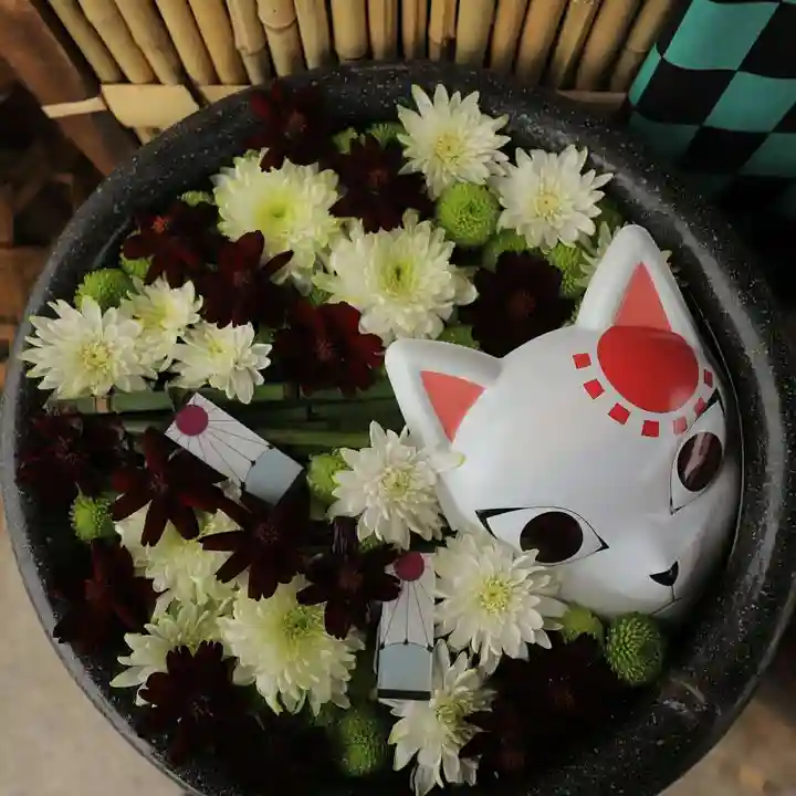 最明寺の手水舎