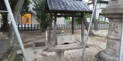 八幡社(北一色八幡社)の手水舎