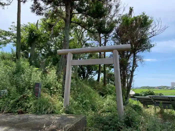 浅間様の鳥居