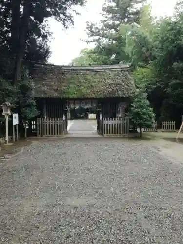 常陸國總社宮の山門・神門