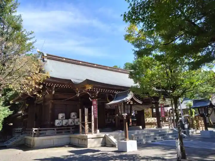 菊池神社の本殿・本堂