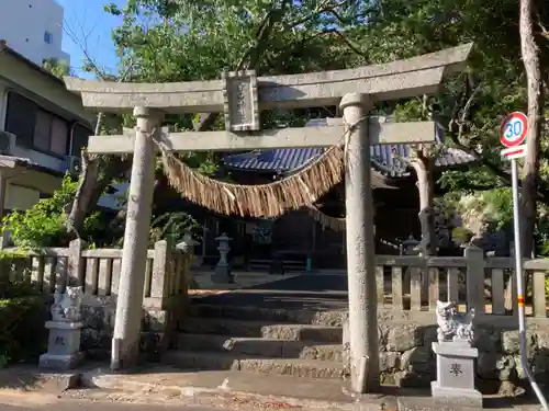 白皇神社の鳥居