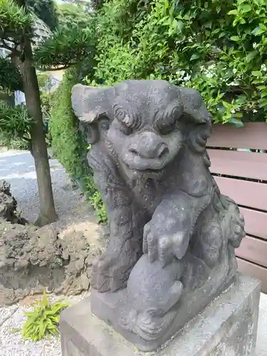 太田杉山神社・横濱水天宮の狛犬