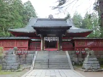 岩木山神社の本殿・本堂