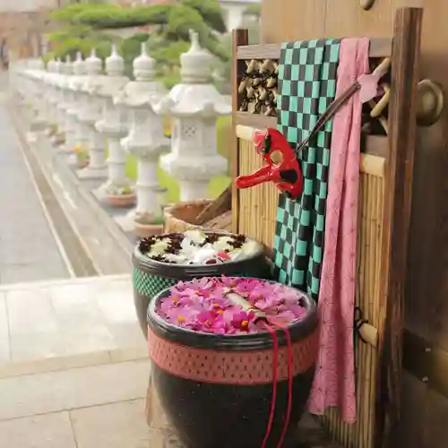 最明寺の手水舎