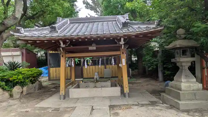 港住吉神社(住吉大社境外末社)の手水舎
