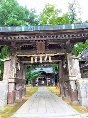 綾部八幡神社の山門・神門