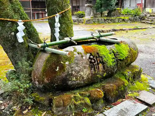 小椋神社の手水舎