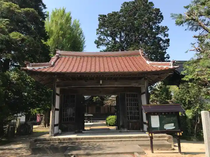 神門寺の山門・神門