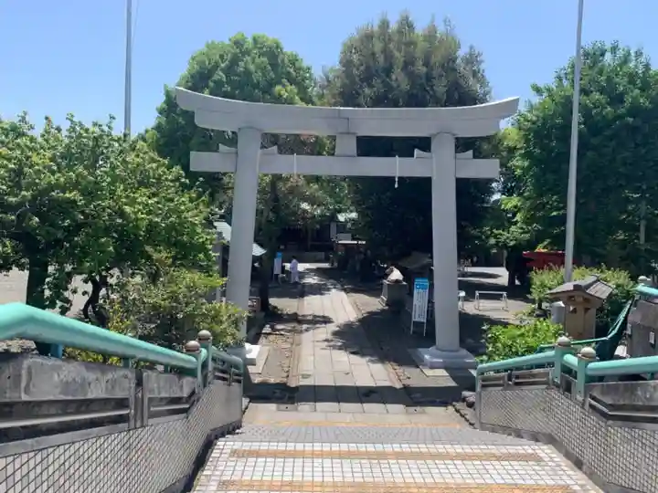 町田天満宮の鳥居