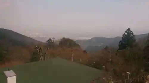 大山阿夫利神社の景色