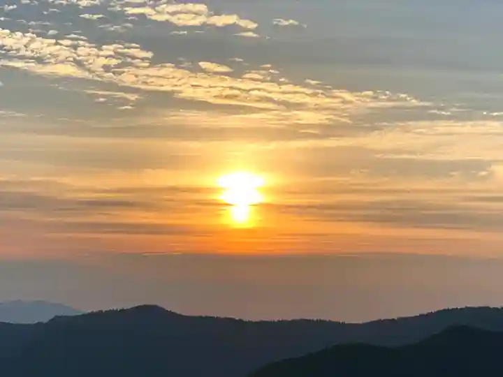 禰固岳神社の景色