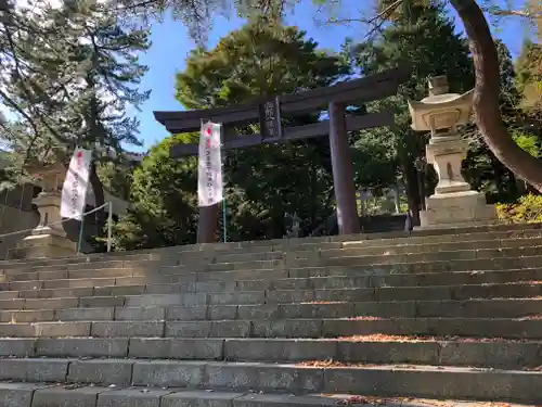 函館八幡宮の鳥居