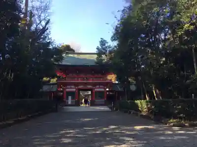 井草八幡宮の山門・神門