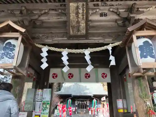 鹿嶋神社の山門・神門