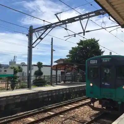 日岡神社の周辺
