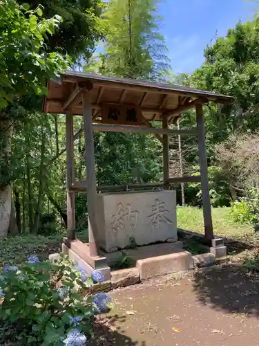 大庭神社の手水