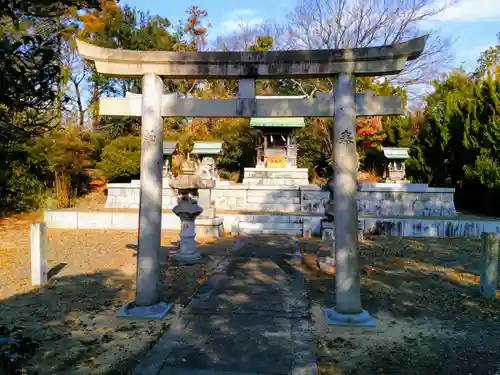 八幡社の鳥居