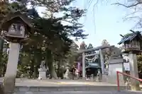 三春大神宮の景色
