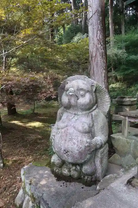 華厳寺の狛犬