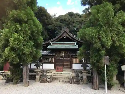 桶狭間神明社の本殿・本堂