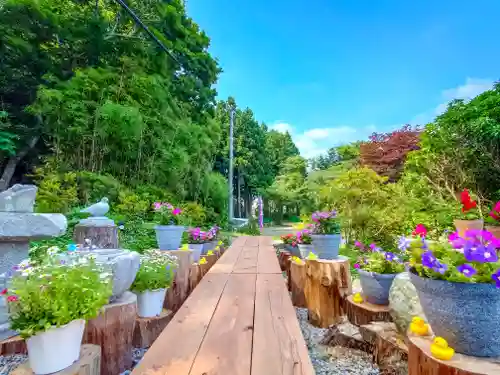 尻岸内八幡神社の景色