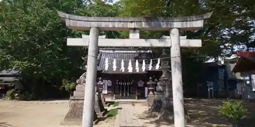 佐間天神社の鳥居