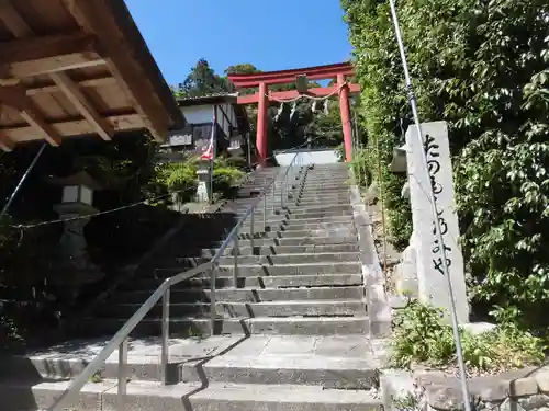 粉河産土神社（たのもしの宮）の鳥居