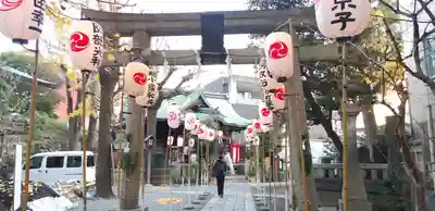 小野照崎神社の鳥居