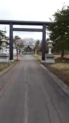 奈井江神社の鳥居
