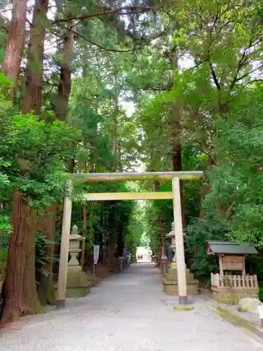 宇太水分神社の鳥居