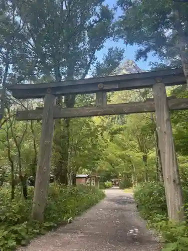 穂高神社奥宮(長野県)