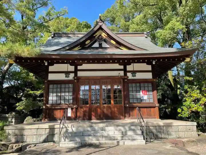 築地神社の本殿・本堂