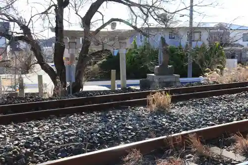 立鉾鹿島神社の鳥居