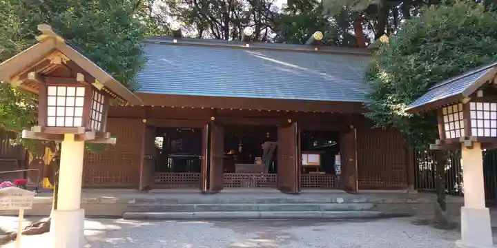 埼玉縣護國神社の本殿・本堂