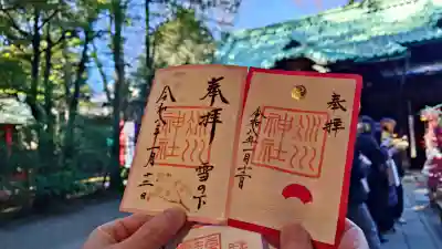 赤坂氷川神社の御朱印