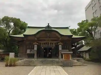 坐摩神社の本殿・本堂