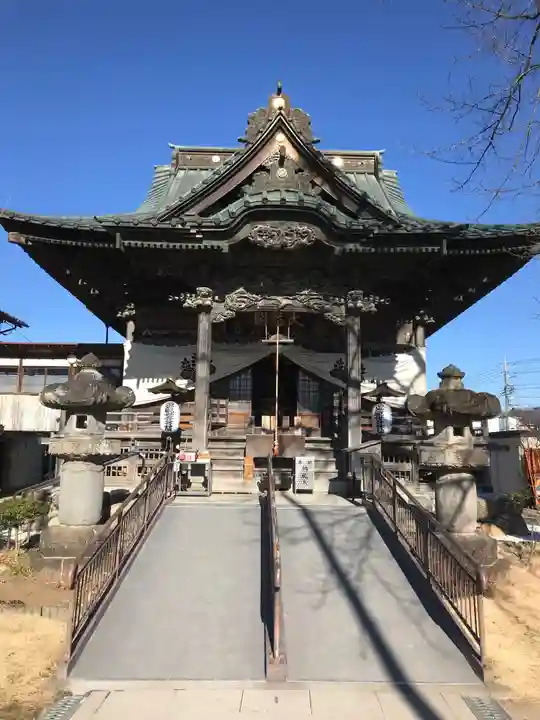 秩父札所十三番 慈眼寺の本殿・本堂