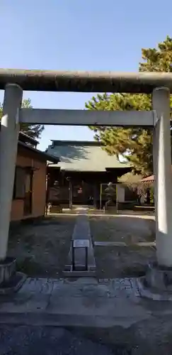 天豊受神社の鳥居