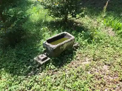 御霊白幡大明神の手水舎