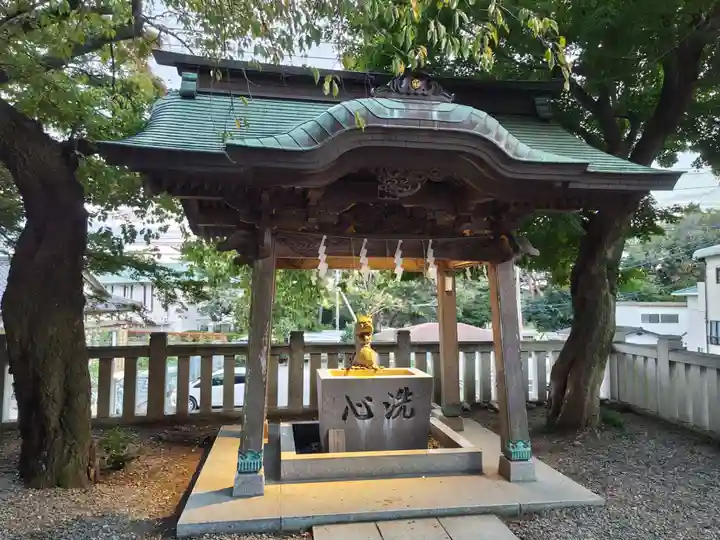 大甕神社の手水舎