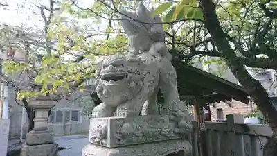元三島神社の狛犬