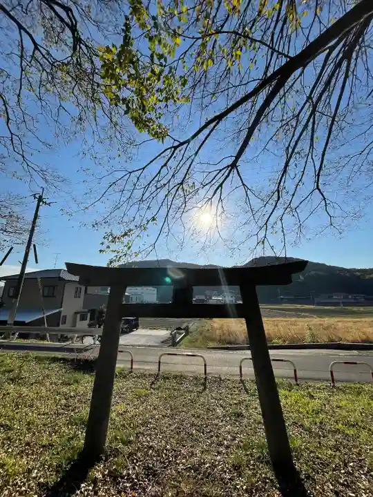 大宮皇神の鳥居
