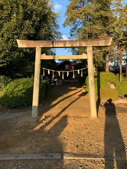 伊久波神社(下三宅)の鳥居