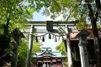 多摩川浅間神社の鳥居