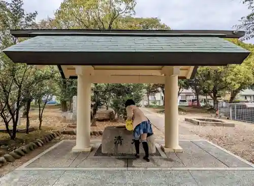 朝宮神社の手水舎